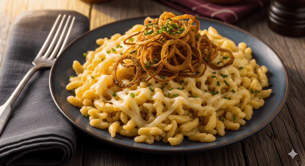 Herzhafte Und Hausgemachte Kaesespaetzle Scaled 1 1024x558