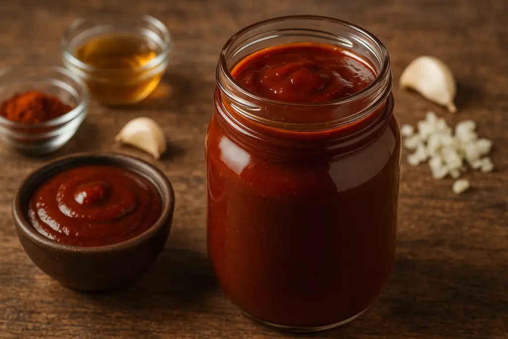 Hausgemachte Rauchige BBQ-Sauce – Mein Geheimrezept für diese besondere Würze hausgemachte rauchige bbq sauce