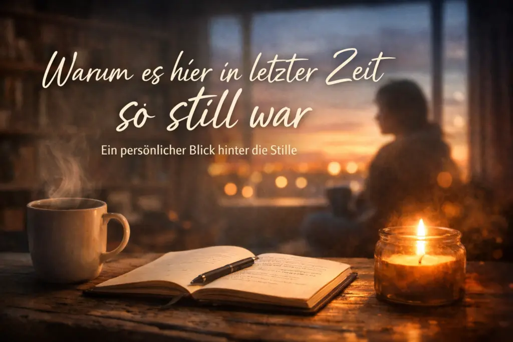 warum es hier in letzter zeit so still war